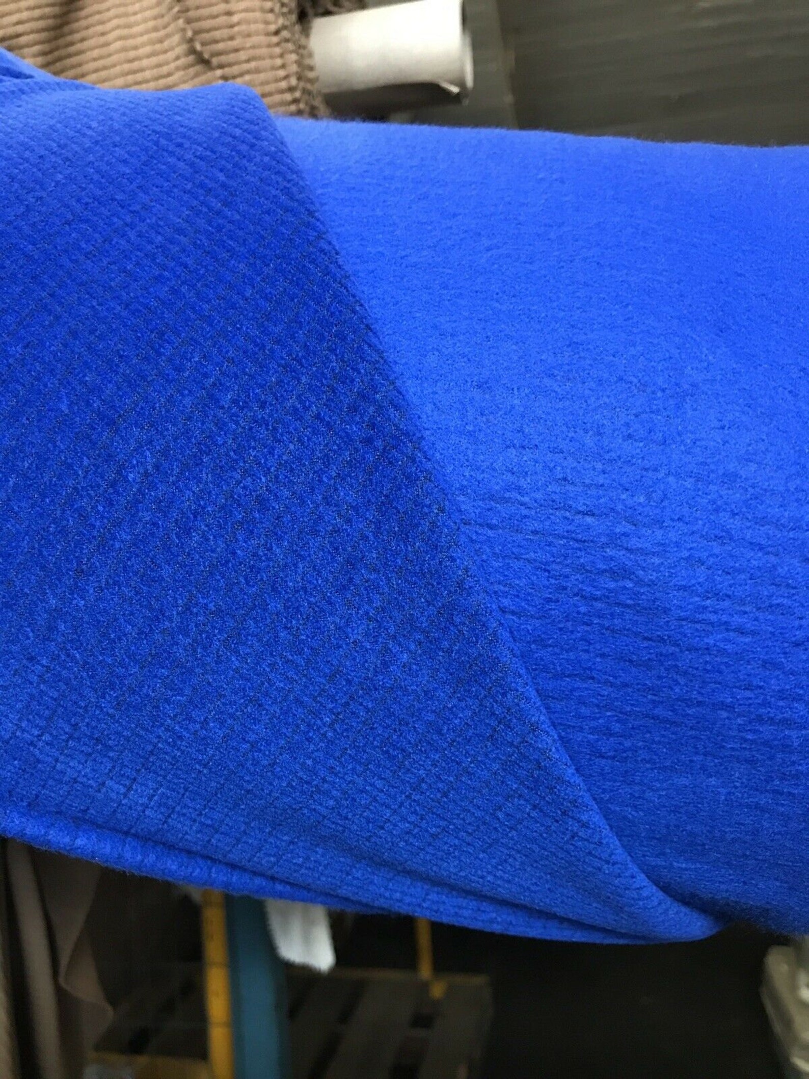 Polartec Grid Fleece Blue Style 7472 By The Yard Etsy