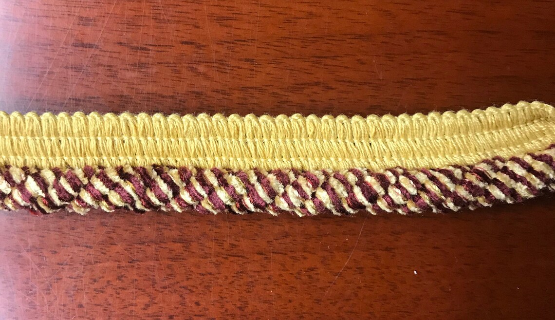 12 Yards Lip Cord Trim by Conso 3/8 Wide Etsy