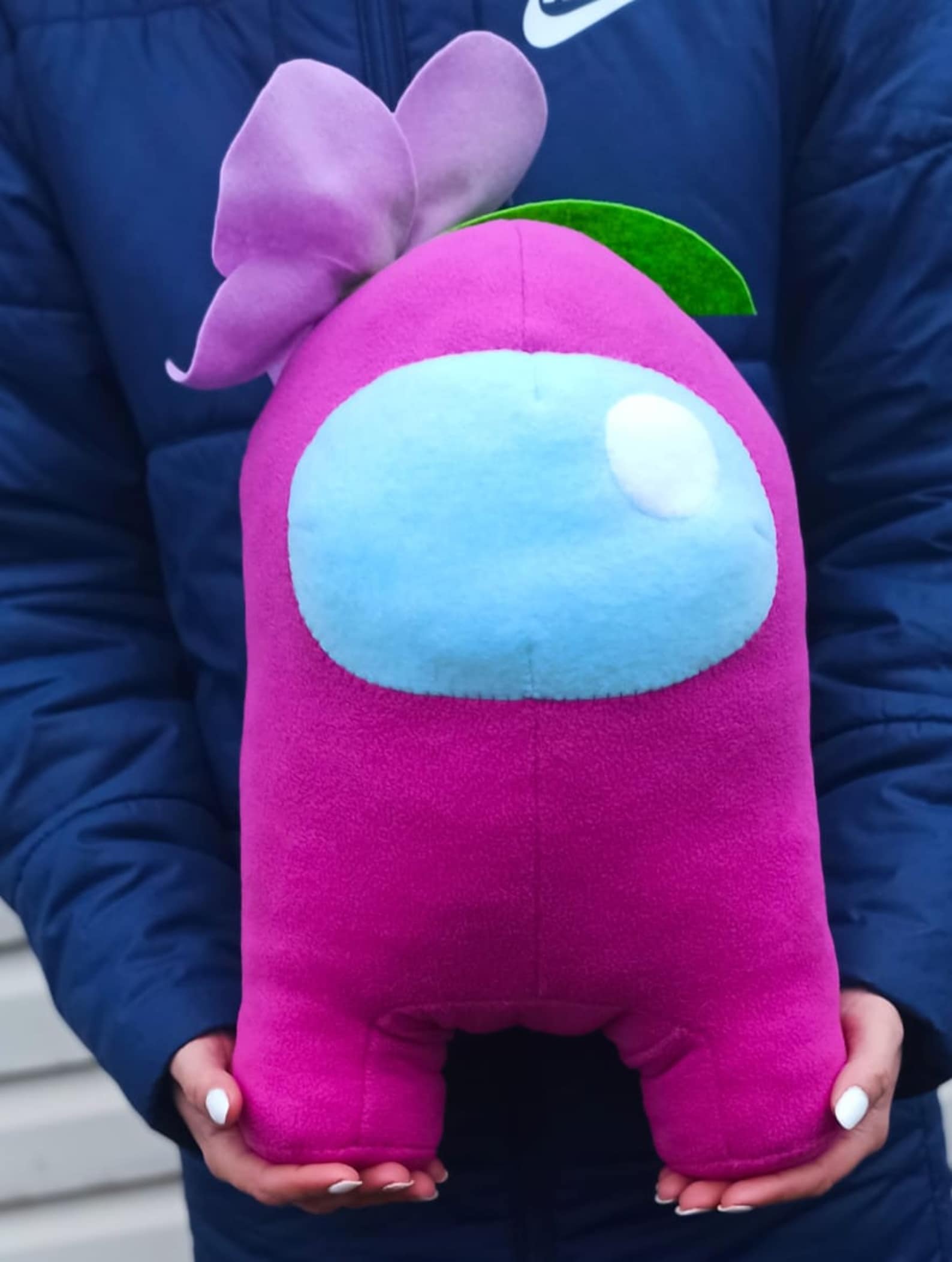 Among Us Plush Big Toy Crewmate with Pocket Case | Etsy