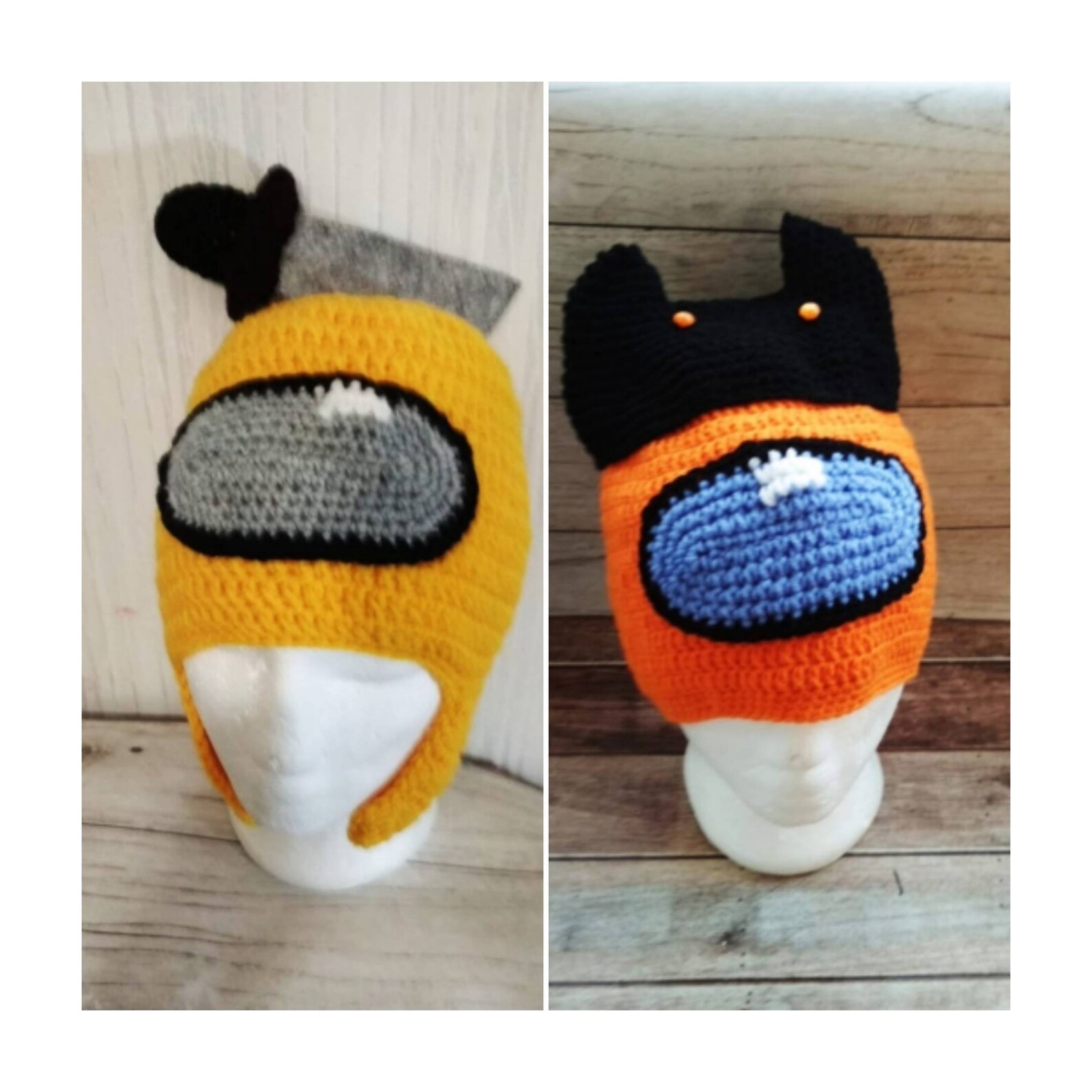 Among Us Beanie Hat Knit hat Crochet hat Winter hat Etsy