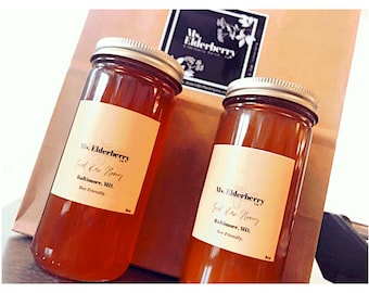 Organic Local Raw Wildflower Honey :)