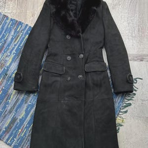 Vintage Real Sheepskin Coat