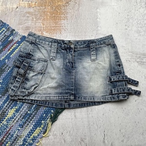 Vintage Mini Skirt With Bondage