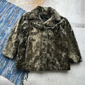 Vintage Faux Fur Coat