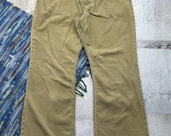 Vintage Men’s Corduroy Pants Wide Leg Trousers Y2K Casual Straight Fit