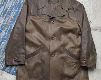 Chaqueta de cuero vintage