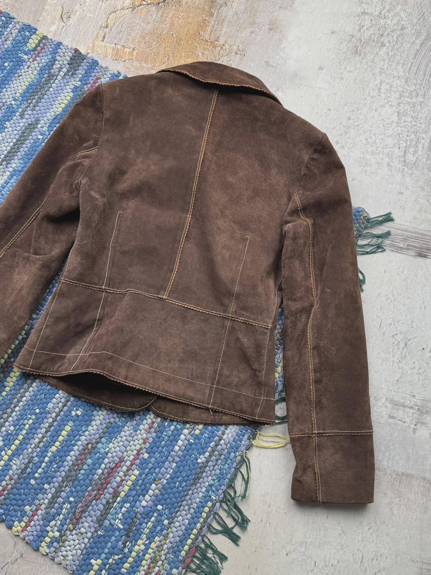 Vintage Suede Cropped Jacket - Etsy