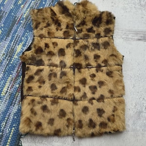 Vintage Faux Fur Vest