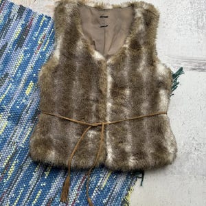 Vintage Faux Fur Vest