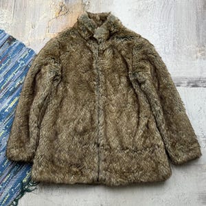 Vintage Faux Fur Coat