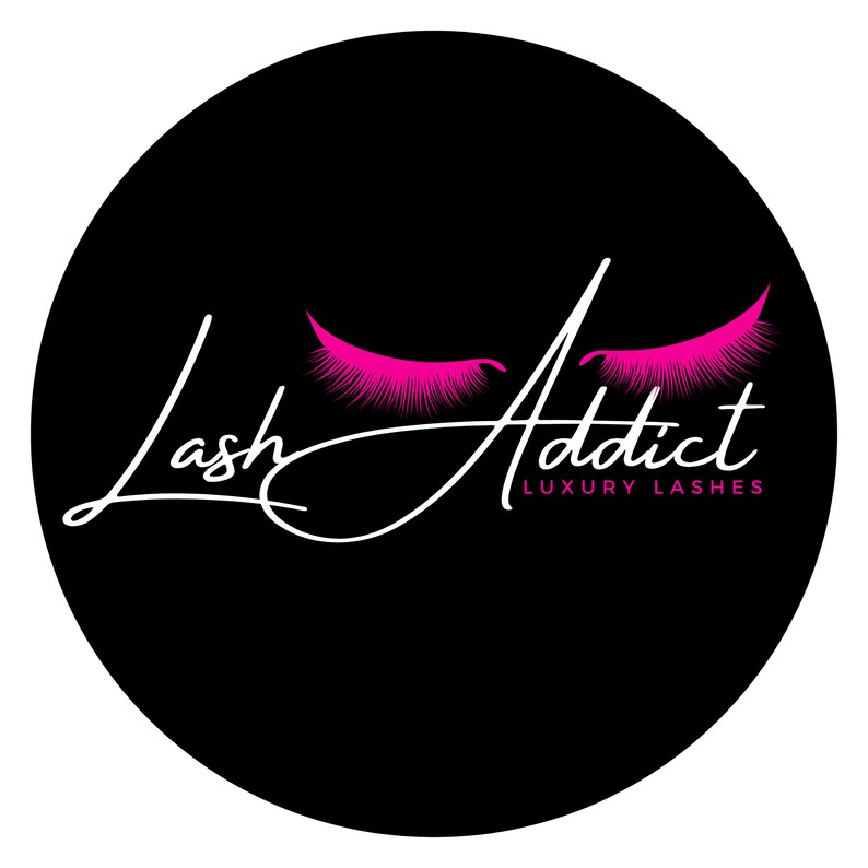 Lash Brand Sticker Lash Sticker Lash Brand Logo Sticker DIY Etsy