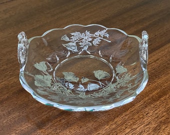 Vintage godisfat med silver