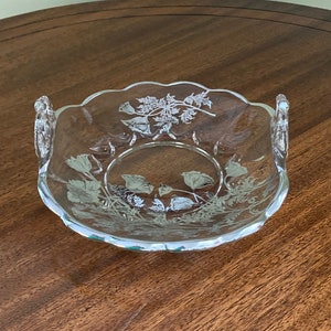 Vintage Candy Dish with Silver