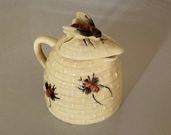 Vintage Bee-hive Honey Pitcher - Etsy