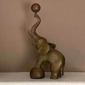Solid Brass Elephant