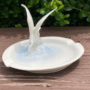 Metzler and Ortloff Germany porcelain Ashtray