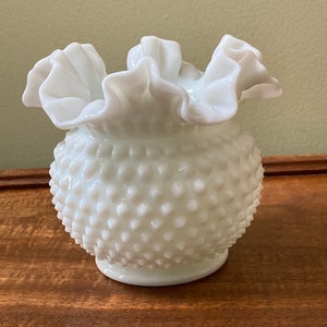 Fenton Milk Glass Bowl