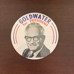 Grote knoop Goldwater for President