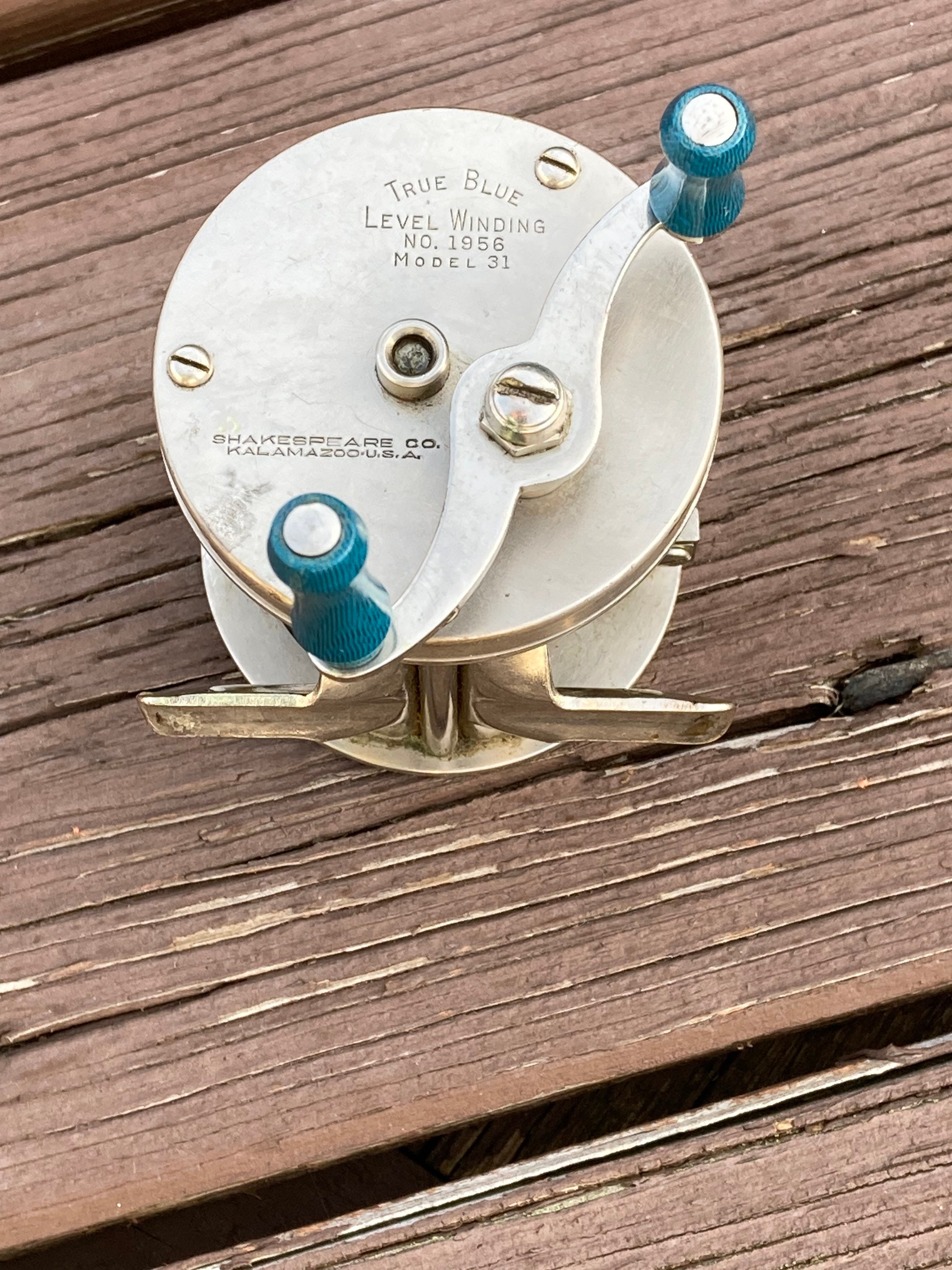 Moulinet De Pêche Vintage Shakespeare True Blue N°1956 - USA