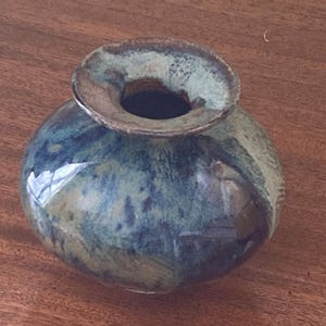 Pottery Signed Vase