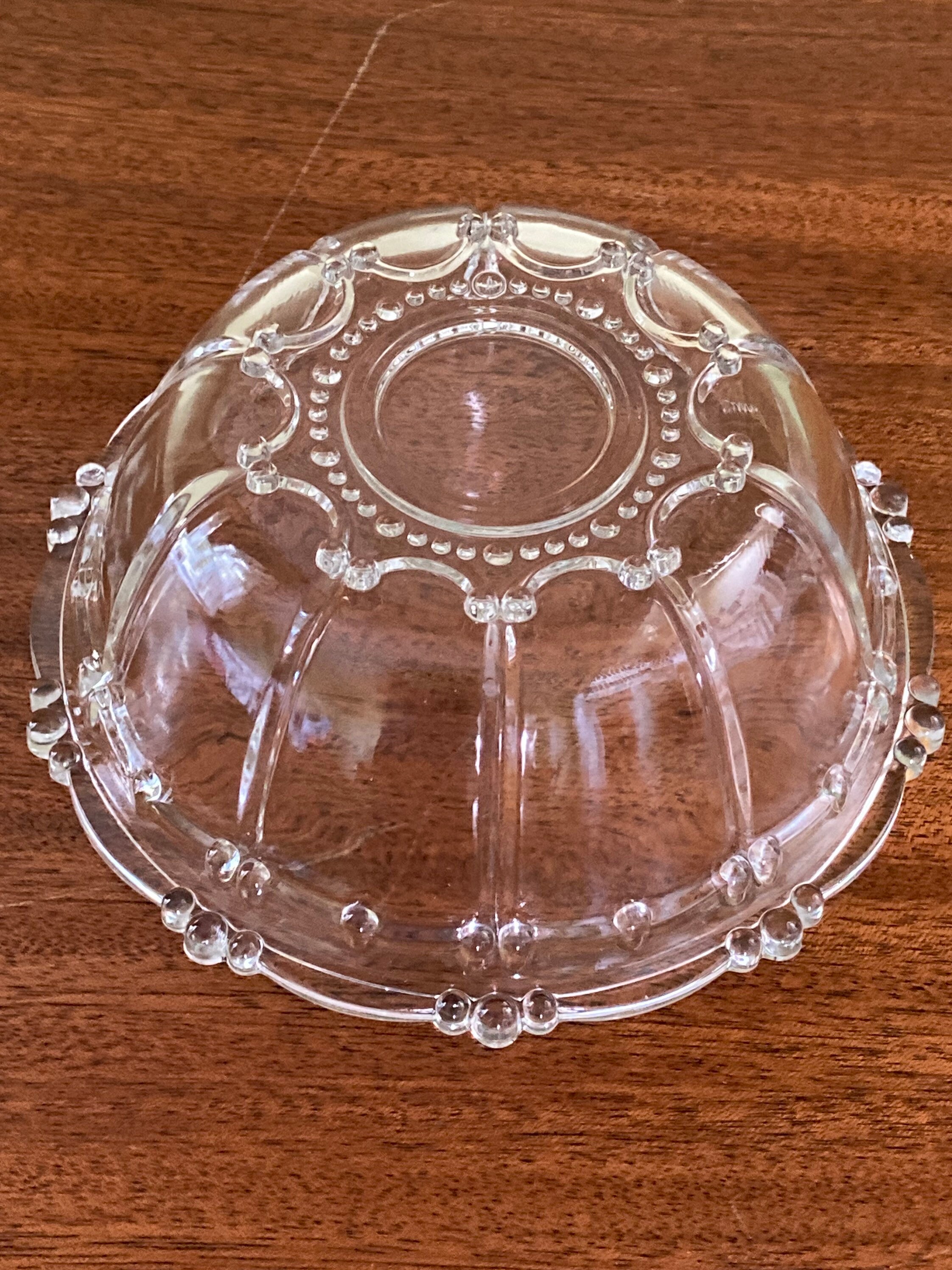 Decorative Glass Bowl With Lid Etsy UK
