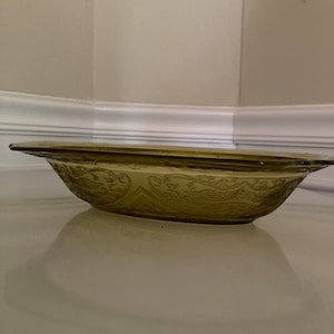 Madrid Amber 10 ”Servierplatte von Bundglas