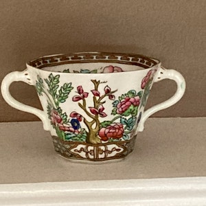 Indian Tree Bouillon Cup by Coalport