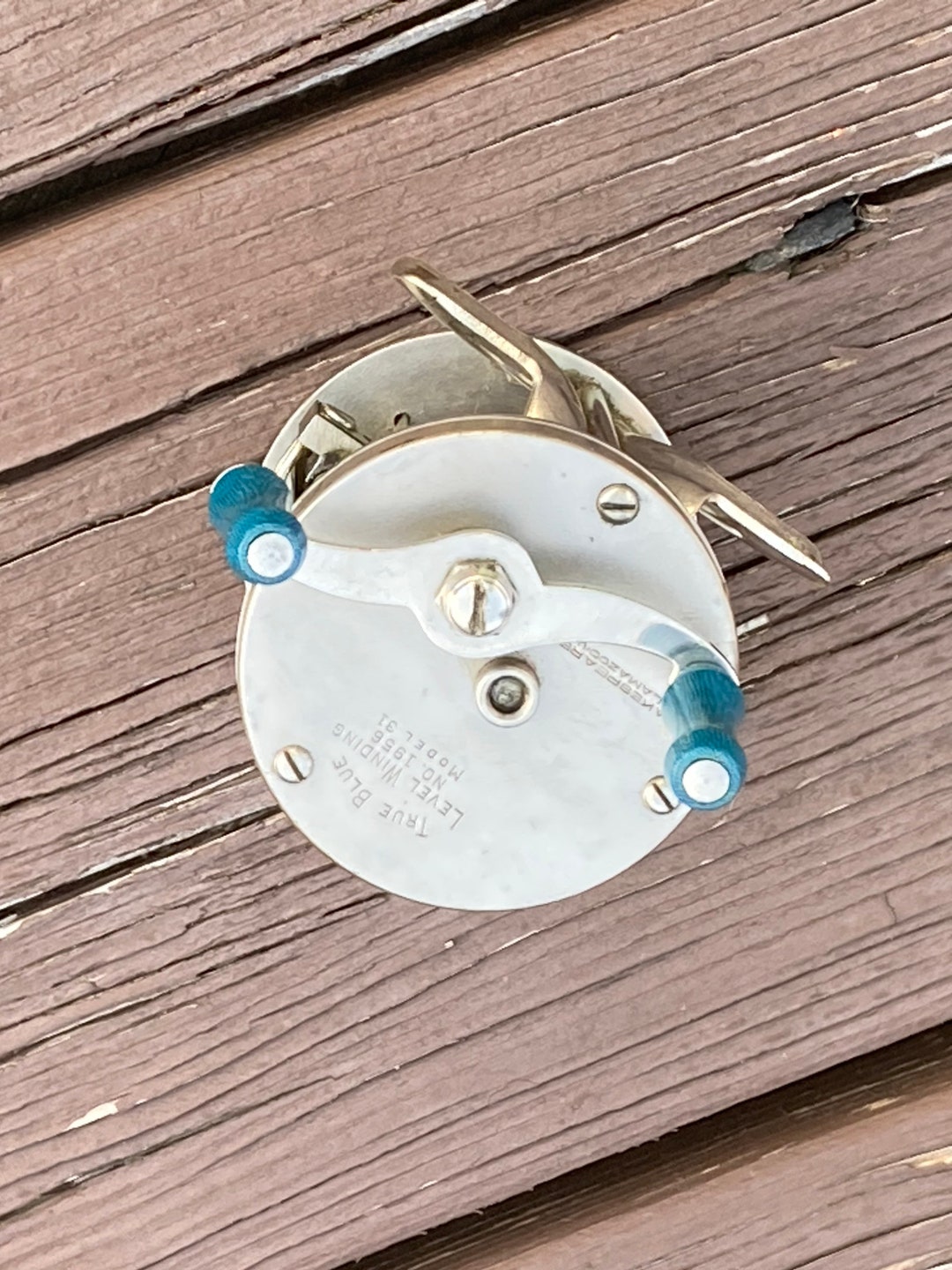 True Blue Fishing Reel - Etsy