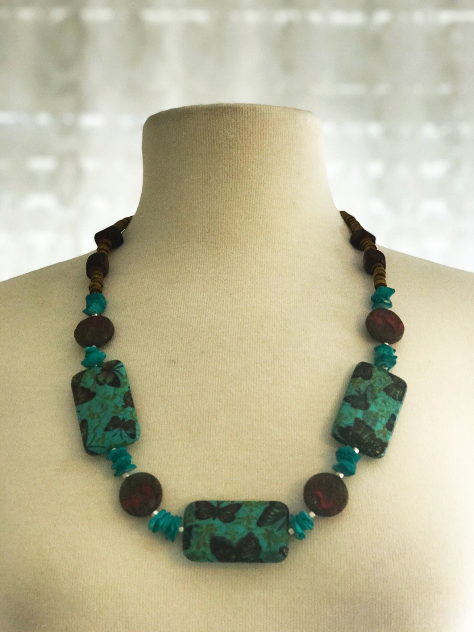 Handmade Gemstone Necklaces Etsy