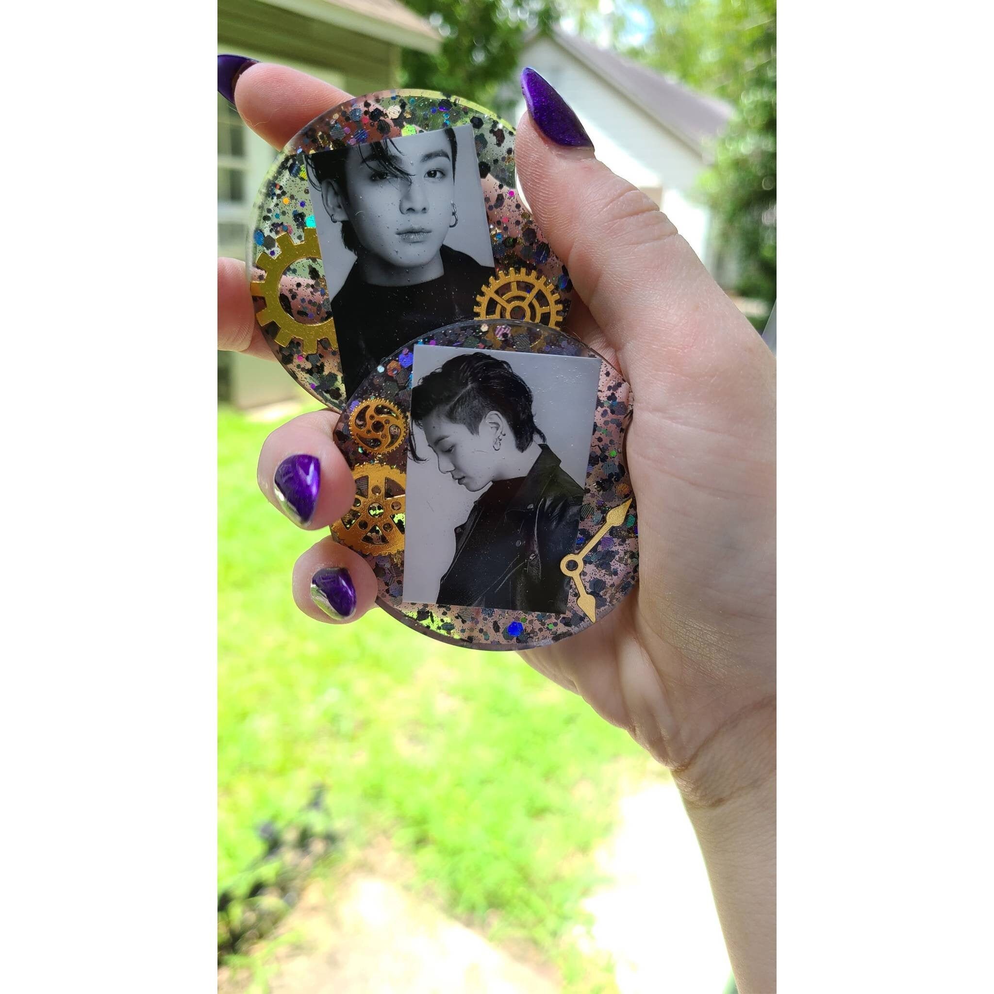 KPop Car Coasters