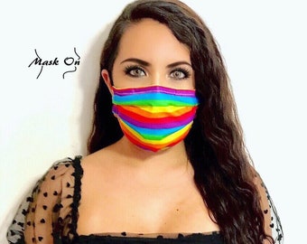Colorful Face Mask - Etsy
