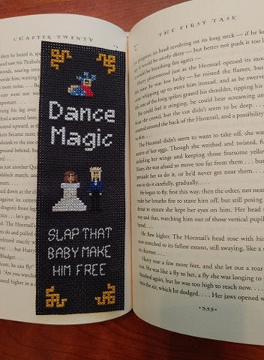 Labyrinth Inspired Cross Stitch Bookmark Pattern - Etsy