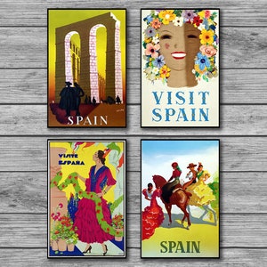 Spanish Travel Posters from Spain Wall Art