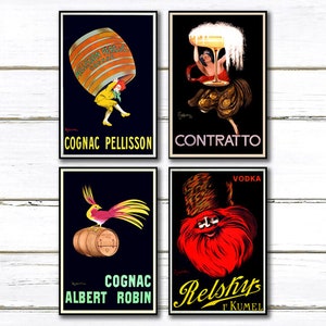 Leonetto Cappiello French Liquor Posters