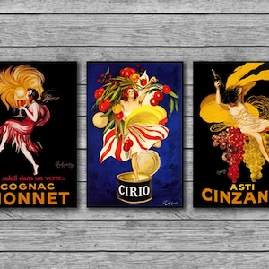 Leonetto Cappiello French Food and Liquor Posters