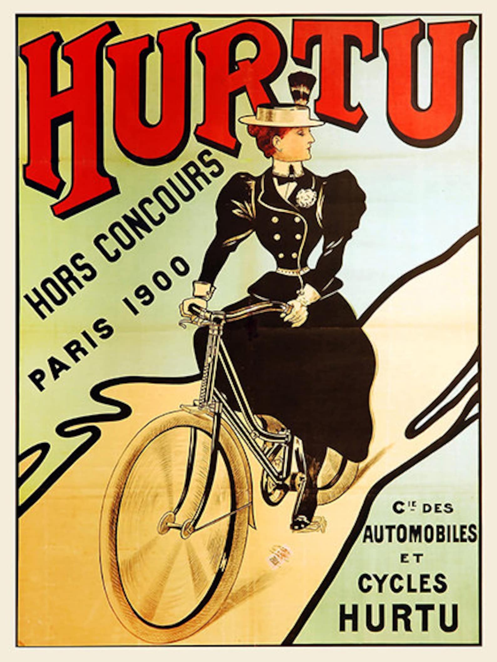Lot De 2 Plaques émaillées Vélo Manufrance - Déco Art Nouveau, Laiton, 1933 & 1939
