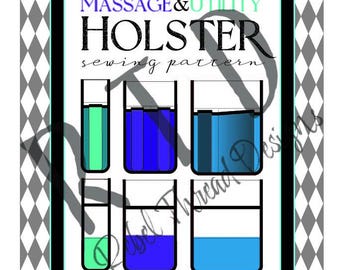 Massage Therapist Lotion and Utility Holster Sewing Pattern Digital Pattern PDF