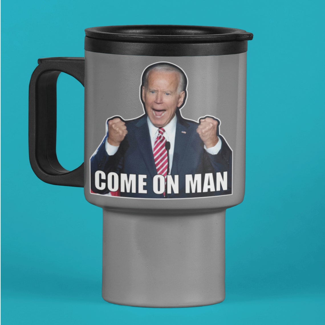 COME ON MAN Joe Biden Funny Angry Biden Vinyl Decal Etsy