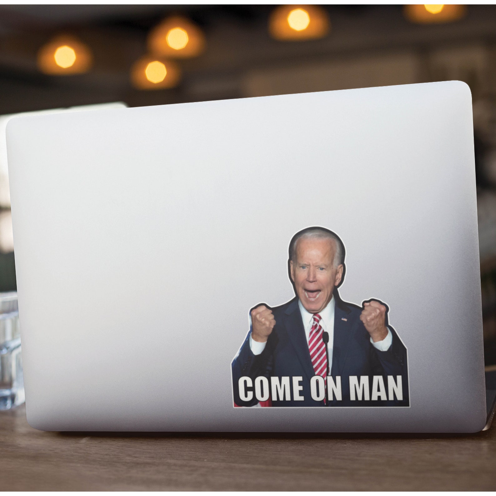 COME ON MAN Joe Biden Funny Angry Biden Vinyl Decal Etsy