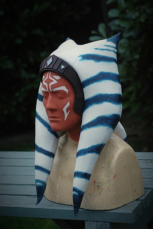 Ahsoka Tano Mandalorian Headpiece Headband Makeup Bundle PDF Etsy Ireland