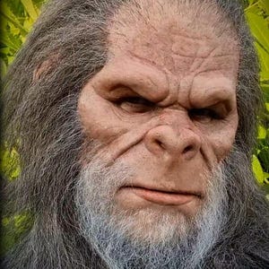 Masque réaliste de Bigfoot en silicone