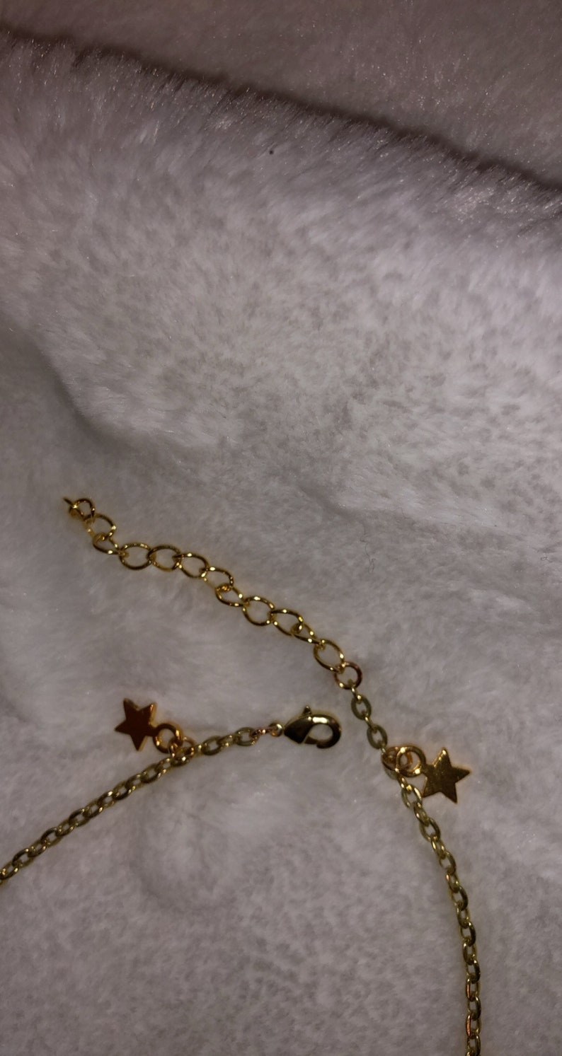 Gold Star Anklet
