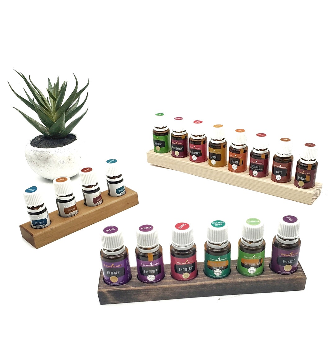15, 10, & 5 Ml Essential Oil Racks - 3-8 Hole Racks - Etsy