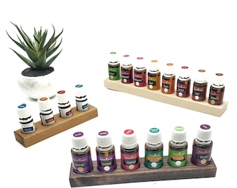 15, 10, & 5 ml Essential Oil Racks - 3-8 Hole Racks
