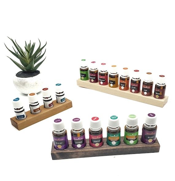 15, 10, & 5 ml Essential Oil Racks - 3-8 Hole Racks