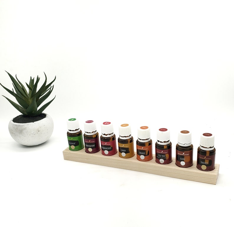 15, 10, & 5 ml Essential Oil Racks - 3-8 Hole Racks 15 ml - 8 Hole