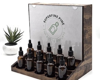 Customizable Product Display with Sign Holder and Rear Storage