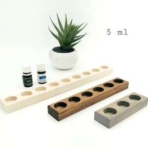15, 10, & 5 ml Essential Oil Racks - 3-8 Hole Racks image 3