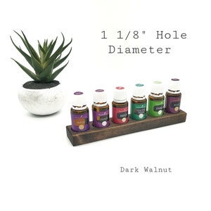 15, 10, & 5 ml Essential Oil Racks - 3-8 Hole Racks 15 ml - 6 Hole