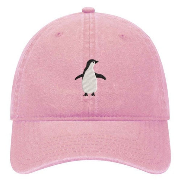 Penguin  Hat, Embroidery Penguin Hat,womens dad hat, Penguin Ball Cap, Penguin lover hat, gift for her